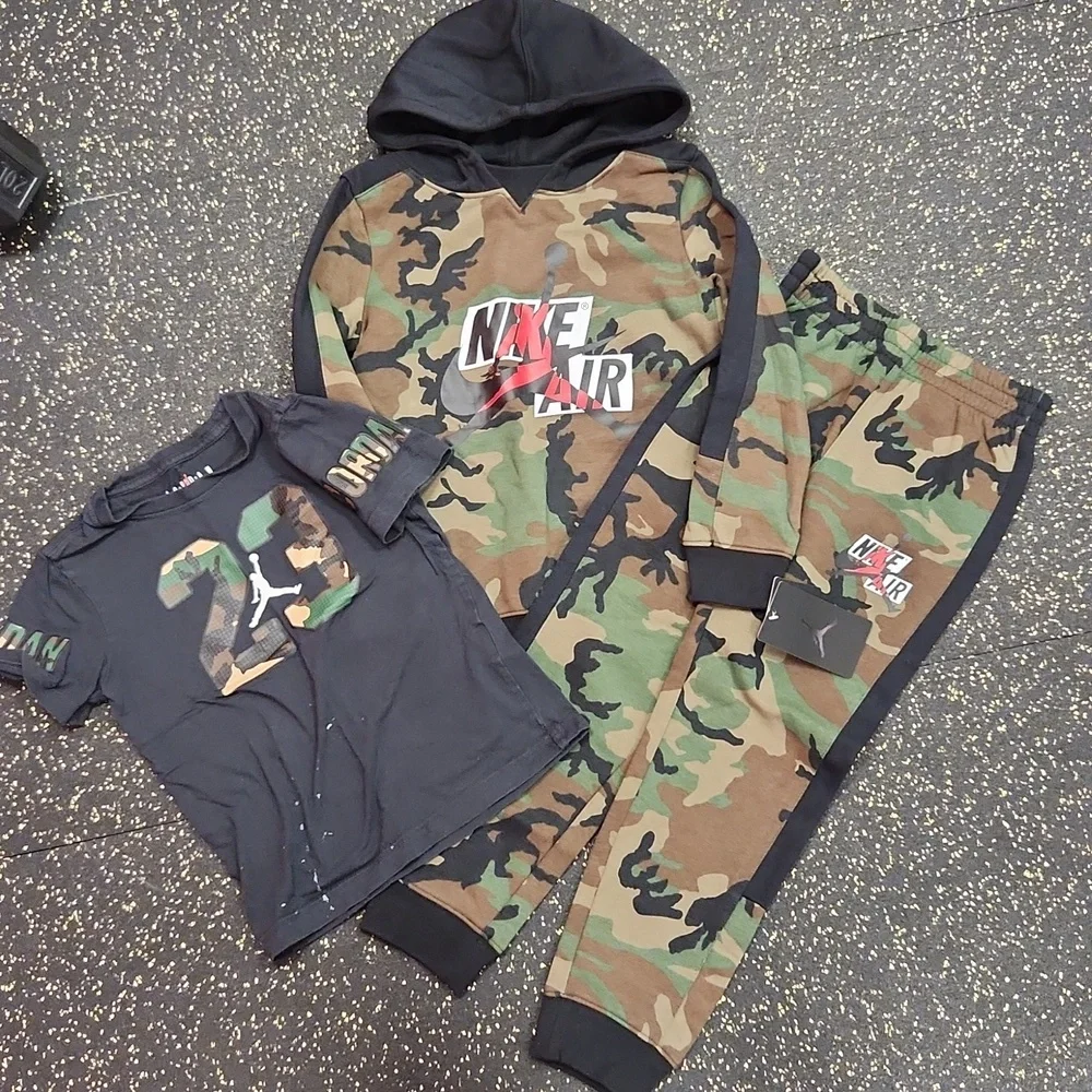 Nike Air fleece set camo